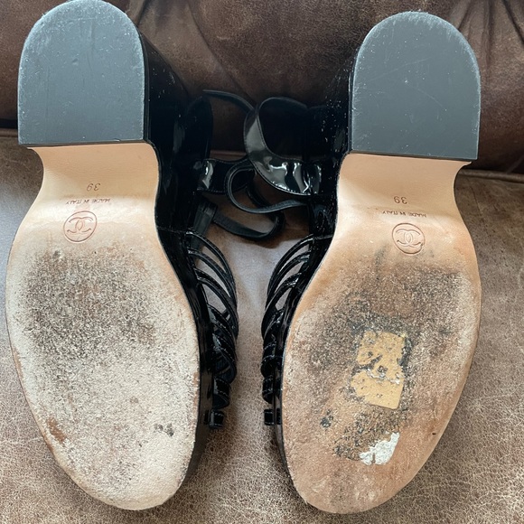 CHANEL wedges size 39 - Picture 4 of 5